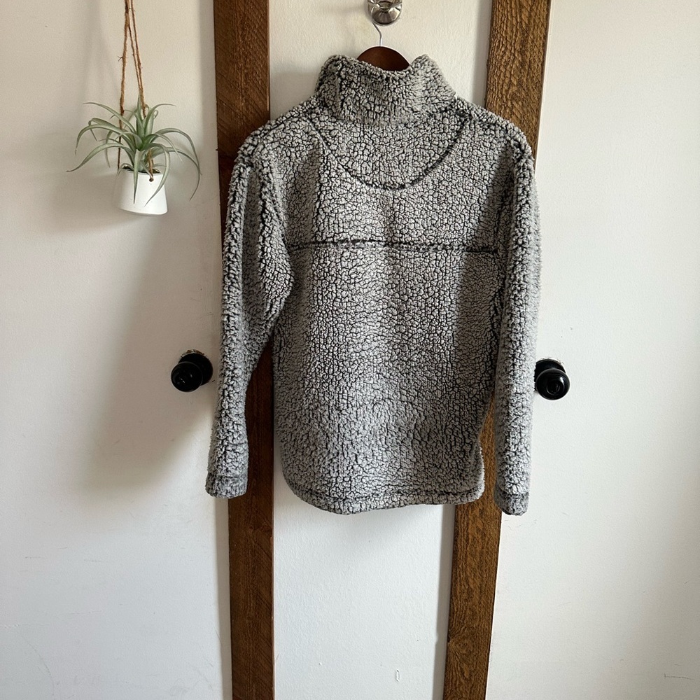 Gray Sherpa Pullover - Picture 11 of 14